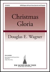 Christmas Gloria SATB choral sheet music cover